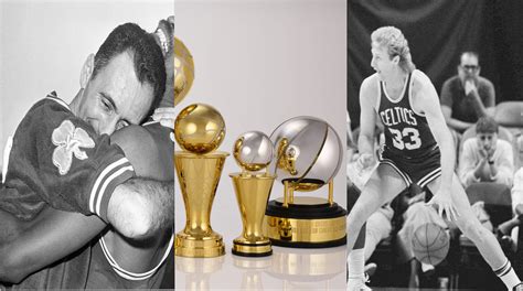 NBA honors Celtic legends with “reimagined” line of postseason trophies - Boston News, Weather ...