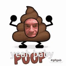 Dancing Poop Emoji With Human Face GIF | GIFDB.com