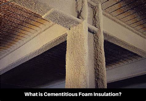 Cementitious Foam Insulation