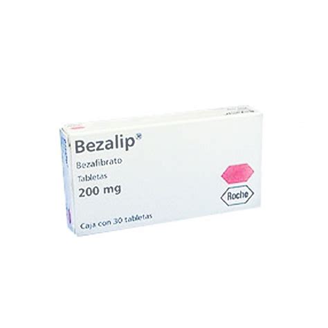 Bezalip bezafibrate 200 mg 30 tabs - Starting with B - medsmex