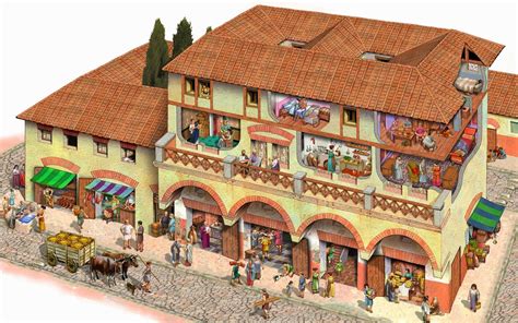 Pin on The Ancient Roman Domus, Villa, Insulae & Other Buildings