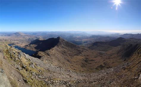 View from Mount Snowdon Summit Wales - Photorator