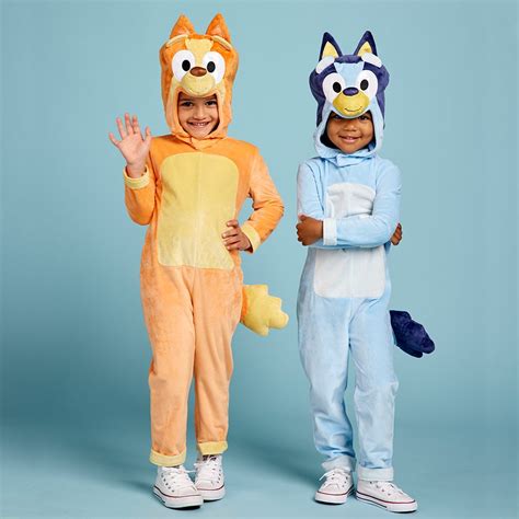 Kids Cartoon Bingo and Bluey Halloween Costume Jumpsuit Cosplay🍸 Descubra o mundo de ...