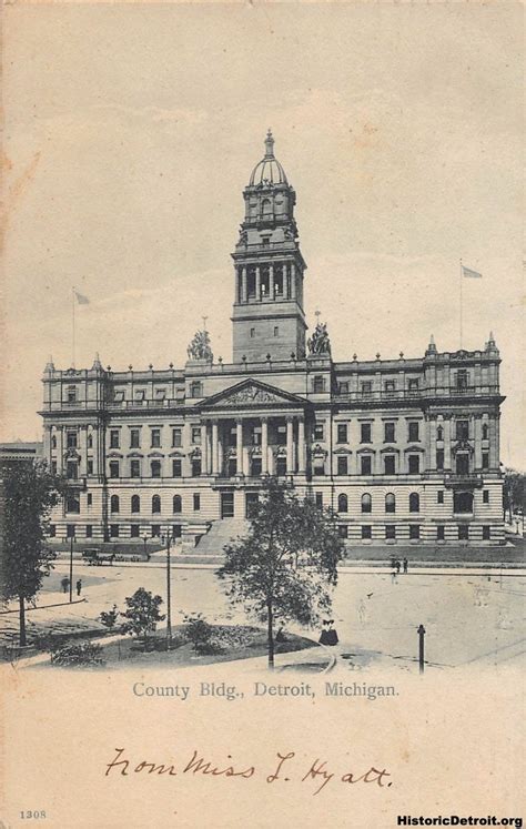 Old Wayne County Building | Postcards — Historic Detroit