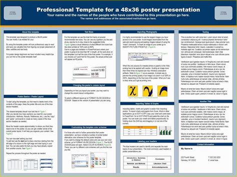 Scientific Poster Template Free Of Apa format Poster Presentation | Heritagechristiancollege