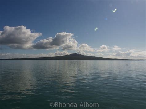 Mysterious Light Beam Over Rangitoto Island, New Zealand