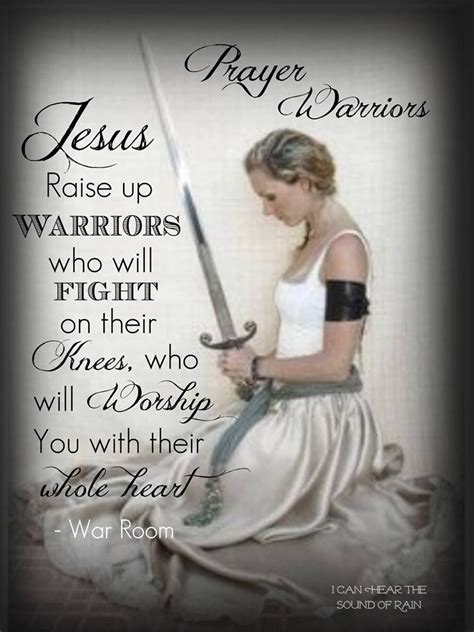 Warriors Prayer Printable