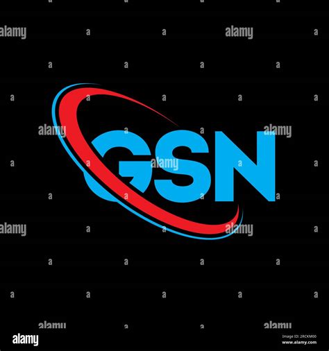 GSN logo. GSN letter. GSN letter logo design. Initials GSN logo linked ...