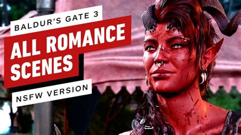 Baldur’s Gate 3: All Romance Scenes (Safe For Work!)