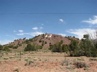 "G" for Ganado, AZ - Letters on Hills on Waymarking.com