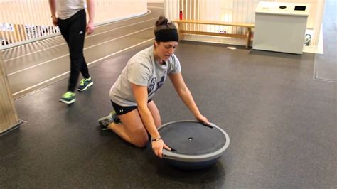 BOSU Ball Push-ups - YouTube