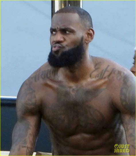 LeBron James Does a Shirtless Workout While Vacationing in Italy: Photo ...