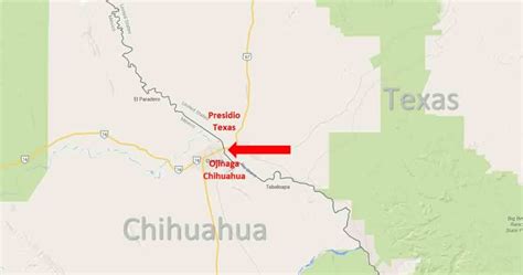 Presidio, Texas – Ojinaga, Chihuahua Border Crossing - Drive Mexico ...