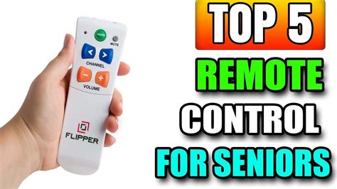 Best Remote Controls For Seniors With Dementia, Voice Activated TV Remote For Elderly - YouTube