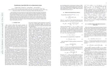 Classification of spin Hall effect in two-dimensional systems | Papers ...