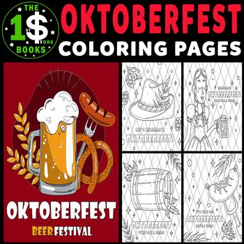 Oktoberfest Coloring Pages | 16 September To 3 October Holiday Coloring Sheets