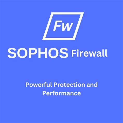 Buy Sophos Firewall Online in India - InfraDost