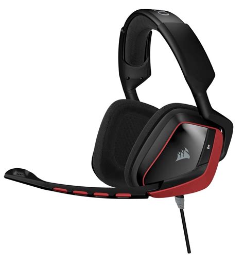 Corsair CA-9011144 Void Surround Hybrid Red Gaming Headset - Includes ...