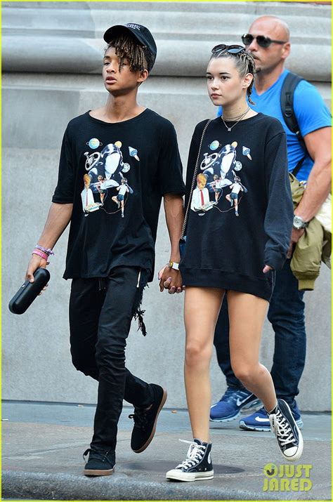 Jaden Smith & Girlfriend Sarah Snyder Rock Matching Outfits in NYC ...