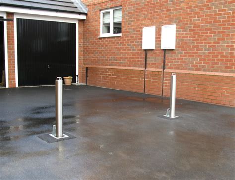 Domestic Stainless Steel installation | UK Security Bollards