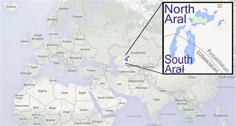 The Disappearing Aral Sea - Sometimes Interesting