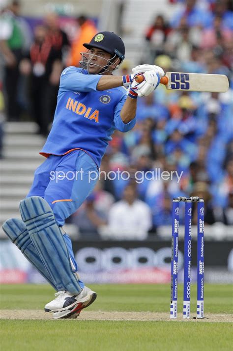 MS Dhoni India v Australia The Oval World Cup 2019 Images | Cricket Posters