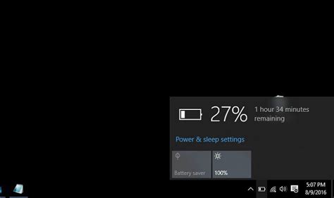 Fix Missing Laptop Battery Icon on Windows 10