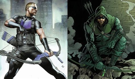 Batalla Comparativa: Green Arrow VS Hawkeye | Entretenimiento Geek ...