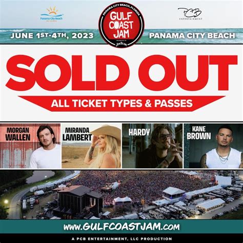 2023 Gulf Coast Jam Presented by Jim Beam SOLD OUT!!