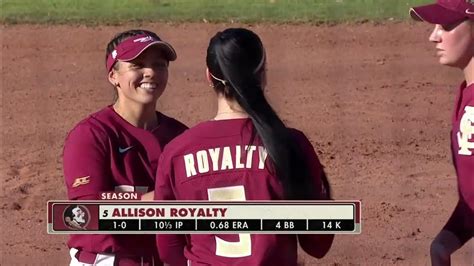 2023/02/16 - #7 Florida State vs #15 Arizona - Softball - - YouTube