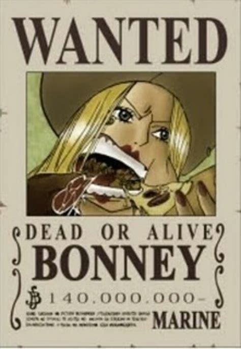 Bonney | One piece bounties, One piece, Things that bounce