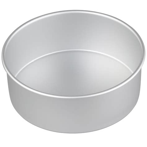 Wilton Performance Pans Aluminum Round Cake Pan, 8-Inch 8" x 3" Round NEW - Walmart.com ...