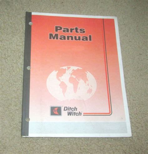 Ditch Witch J 20 Trencher Parts Catalog Manual – DIY Repair Manuals