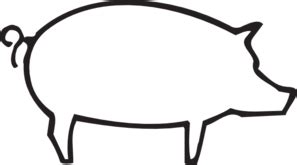 Pig Outline