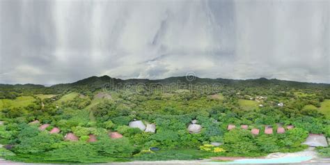 360 Vr Panorama View of Tropical Forest Resort Stock Photo - Image of travel, high: 254764926