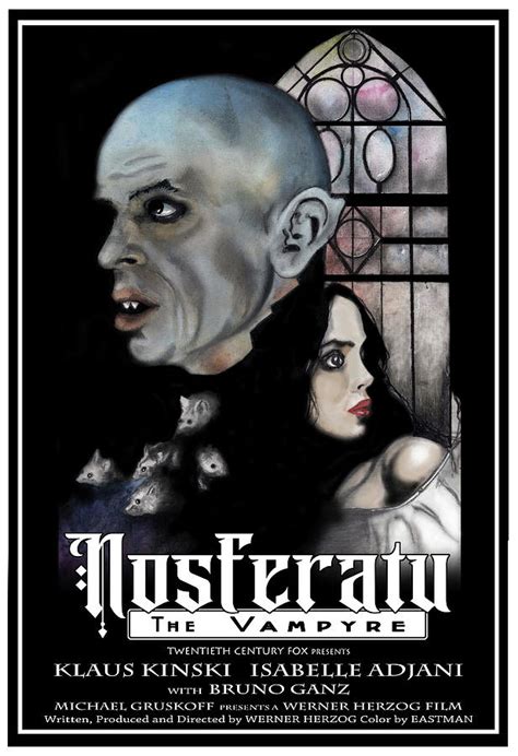 Nosferatu the Vampyre 1979 movie poster Painting by Sean Parnell - Fine ...