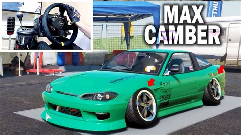 Does Drifting with MAX Camber Work? - CarX Drift Racing (Steering Wheel ...