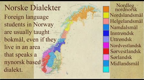 Norwegian Dialects Explained / Norske Dialekter - YouTube