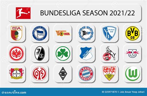 Germans Bundesliga Teams Competing in Season 2021 - 2022 for ...