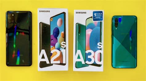 Samsung Galaxy A21s vs Samsung Galaxy A30s - YouTube