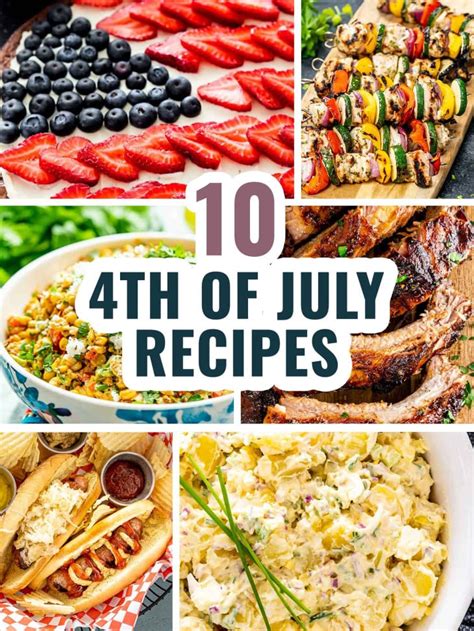 10 All-American Recipes for Your Fourth of July Bash - Jo Cooks