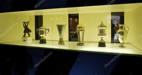 Inter Milan 5 trophies in their museum – Stock Editorial Photo ...