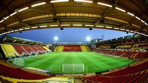 Watford increasing Vicarage Road capacity for Premier League - BBC Sport