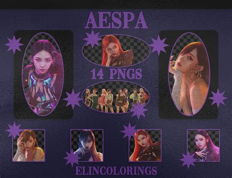 AESPA Next Level PNG PACK #148 by elincolorings on DeviantArt