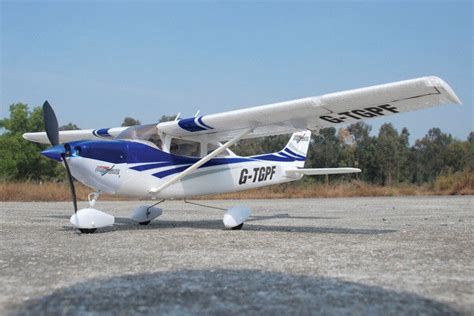 Park Flite Cessna 182 Skylane RTF 2.4Ghz - Blue: Ready To Fly RC Plane ...