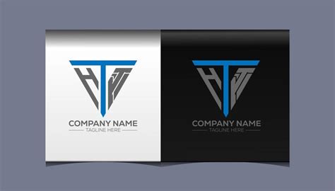 Premium Vector | Hti initial modern logo design vector icon template