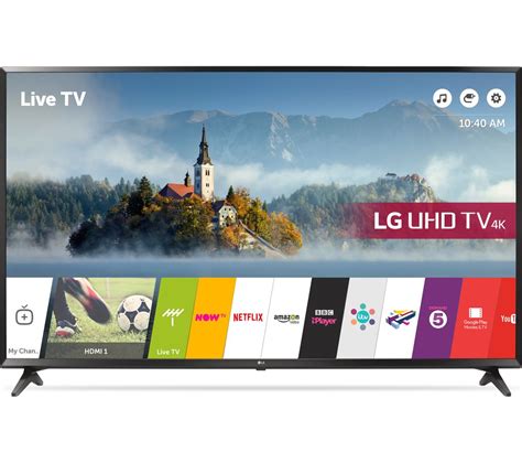 LG 43UJ630V 43" Smart 4K Ultra HD HDR LED TV Deals | PC World