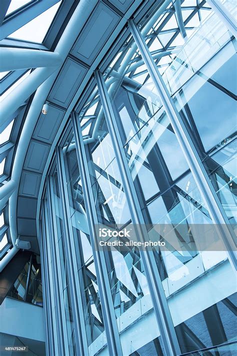 Modern Office Building Structer Reflections Stock Photo - Download Image Now - Architecture ...