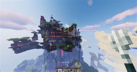 base in the sky : r/Minecraft