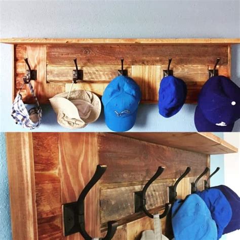 19 Easy and Simple DIY Hat Rack Ideas for Your Sweet Home